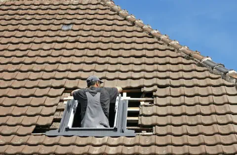 Pose de velux - Corgnac sur l'Isle